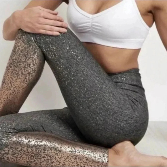 Beyond Yoga Alloy Ombre Speckled High Waisted Midi Legging Size Small - Picture 2 of 12